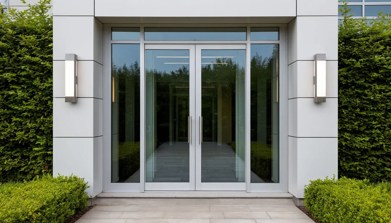 Стекло в противопожарных дверях